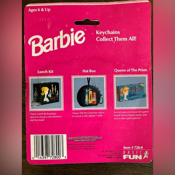 BARBIE keychain Lunch Kit vintage - Picture 2 of 2